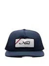 Neighborhood Mesh-panel Trucker Cap In Blue