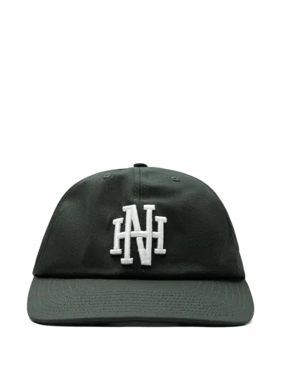 Neighborhood Monogram Baseball Cap In Green
