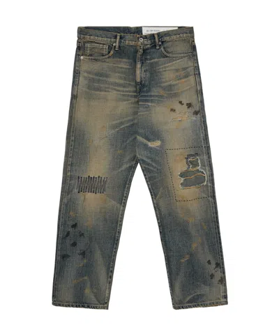 Neighborhood Multi-pocket Jeans In Blue