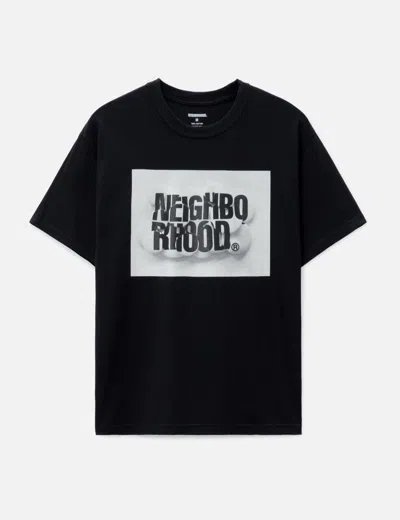 Neighborhood Nh. 28 Short Sleeve T-shirt In Black