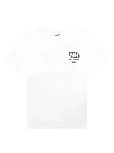 Neighborhood Nh Logo-print T-shirt In White