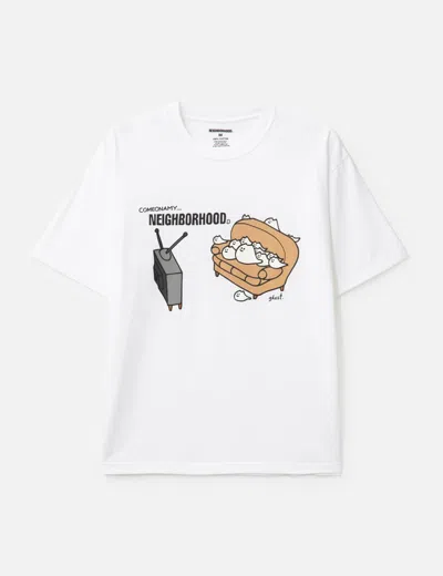 Neighborhood Nh. T-shirt Ss-13 In White