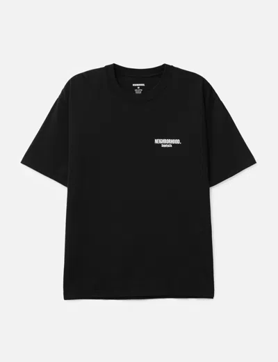 Neighborhood Nh. T-shirt Ss-2 In Black