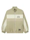 Neighborhood Panelled Zip-up Jacket In Green