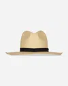 Neighborhood Paper Fedora Hat Natural