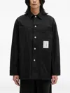 Neighborhood Patch-pocket Shirt Jacket In Black