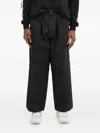 Neighborhood Pleated Trousers In Black