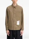 Neighborhood Pocket-detail Shirt In Brown