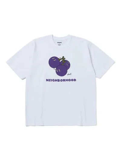 Neighborhood Print T-shirt In Blue