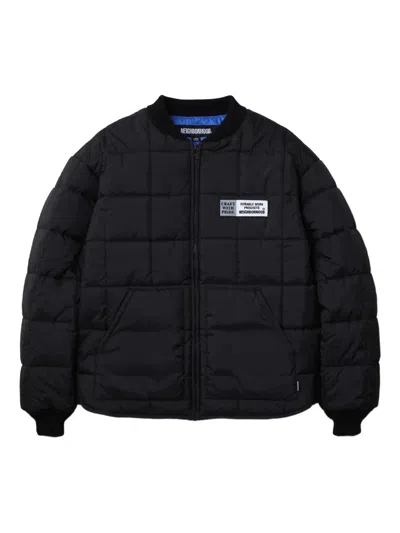 Neighborhood Quilted Jacket In Black