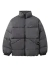 Neighborhood Quilted Padded Jacket In Gray