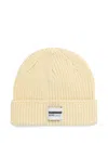 Neighborhood Ribbed Beanie In Neutral