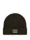Neighborhood Ribbed-knit Beanie In Neutral