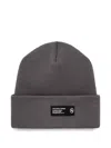 Neighborhood Ribbed-knit Beanie In Neutral