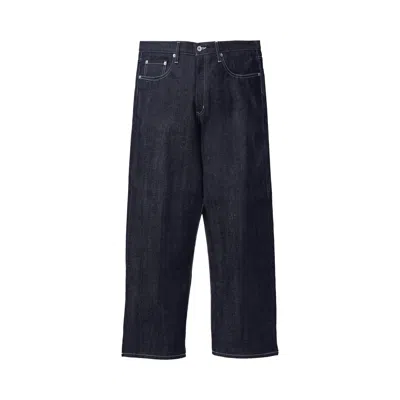 Pre-owned Neighborhood Rigid Denim Dp Wide Pants 'indigo' | Blue | Men's Size L