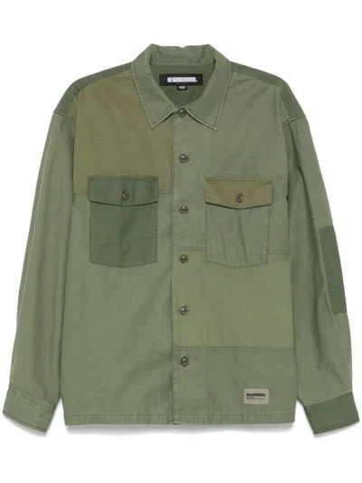 Neighborhood Rm Utility Shirt In Green