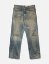 Neighborhood Savage Denim Dp Basic Pants In Blue