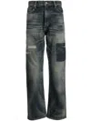 Neighborhood Savage Ripped Jeans In Blue