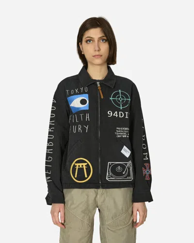 Neighborhood Savage Souvenir Jacket In Black