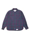 Neighborhood Savage Tartan-check Shirt In Multi