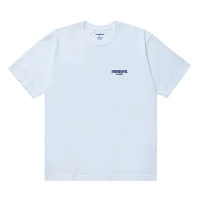 Pre-owned Neighborhood Short-sleeve-02 Tee 'white/blue' | Men's Size L