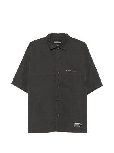 Neighborhood Short-sleeve Shirt In Gray