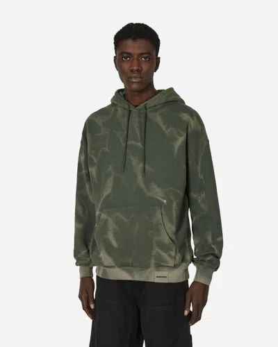 Neighborhood Tie-dye Hooded Sweatshirt Olive Drab In Green