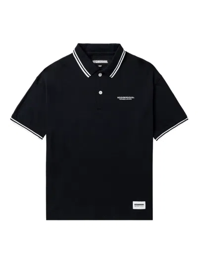 Neighborhood Tipped Polo Shirt In Gold
