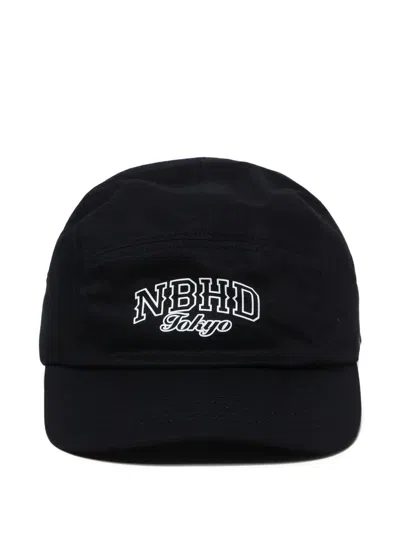 Neighborhood Tokyo Logo Cap Hat In Black