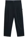 Neighborhood Belt Loop Casual Pants In Black