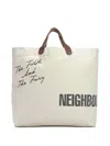 Neighborhood Washed Canvas "natural" Tote Bag In Neutrals