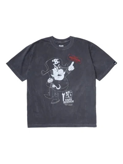 Neighborhood X Bounty Hunter Graphic-print T-shirt In Black