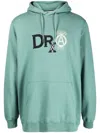 Neighborhood X Drxsrl Logo-print Detail Hoodie In Green