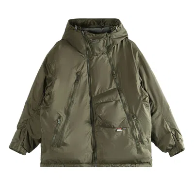 Pre-owned Neighborhood X Nanga Down Jacket 'olive Drab' | Green | Men's Size Xl