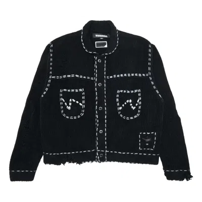 Pre-owned Neighborhood X Phingerin Pg1 Savage Knit 'black' | Men's Size M