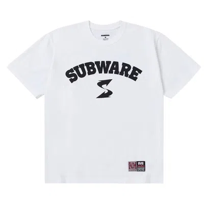 Pre-owned Neighborhood X Subware Short-sleeve 3 Tee 'white' | Men's Size L