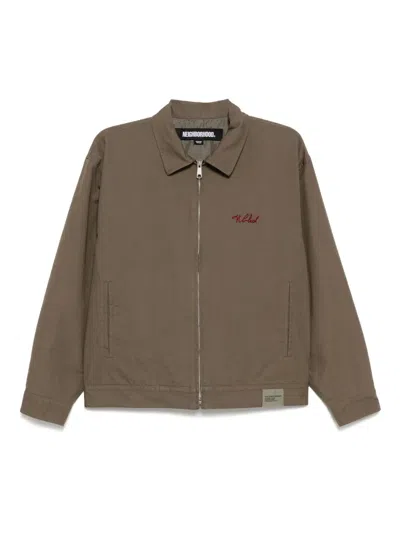 Neighborhood Jacke Im Workwear-look In Nude