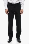 Neil Barrett 4 Pocket Wool Blend Pants With Belt Loops