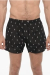 NEIL BARRETT ALL OVER THUNDERBOLT PRINTED SWIM SHORTS