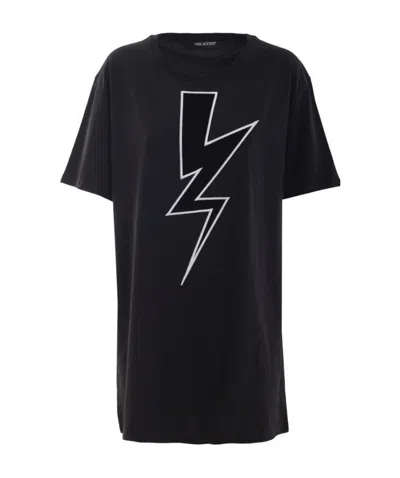 Neil Barrett Arrow Printed T-shirt In Black