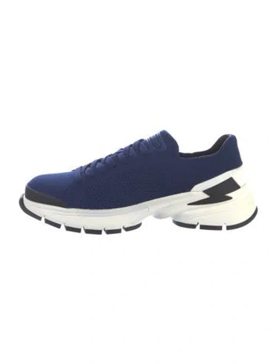 Pre-owned Neil Barrett Athletic Sneakers In Blue