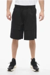 Neil Barrett Baggy Fit Jordan Cargo Shorts With Flap Pockets