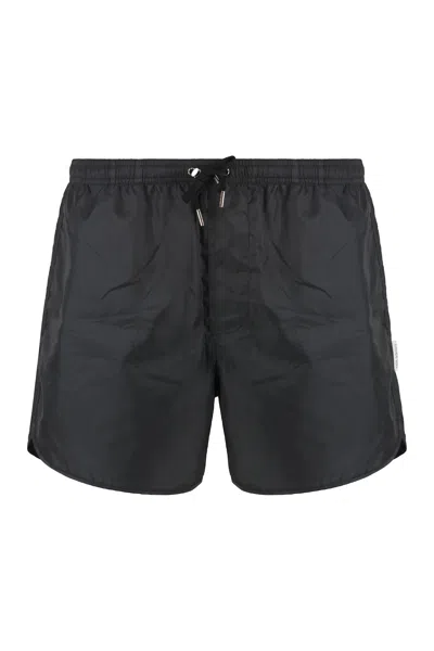 Neil Barrett Beachwear In Black Polyester