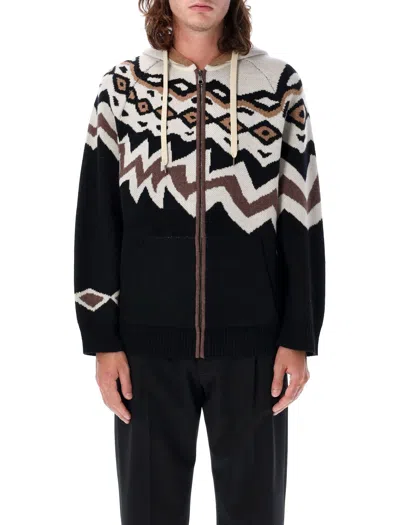 Neil Barrett Black Multi Wool Sweater For Men