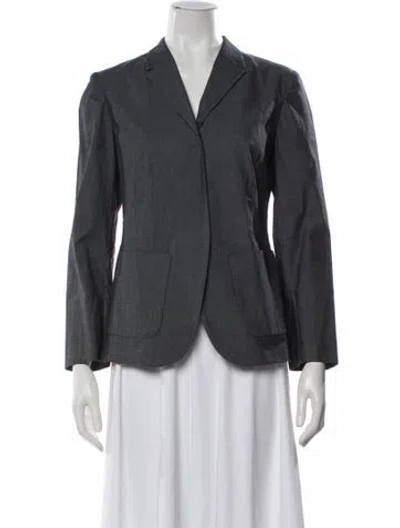 Pre-owned Neil Barrett Blazer In Gray