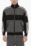 Neil Barrett Blouson Fit Embroidered Sweater In Multi