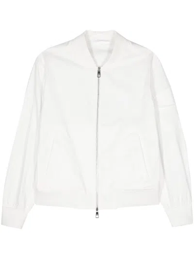 Neil Barrett Skinny Bomber Jacket In White