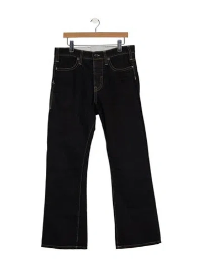 Pre-owned Neil Barrett Bootcut Jeans In Black