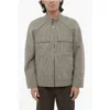 Neil Barrett Boxy Fit Baracuta Jacket With Zip Closure
