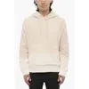 Neil Barrett Brushed Cotton Hoodie In Neutral